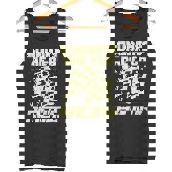 Los Domingoson Para El Diseño De Carreras Para Un Conductor De Carreras Camiseta sin mangas - Regaloses