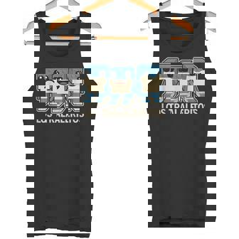 Los Traleritos Gen Alpha イタリアブレインロットゲームミーム タンクトップ - Kawaiitshirt