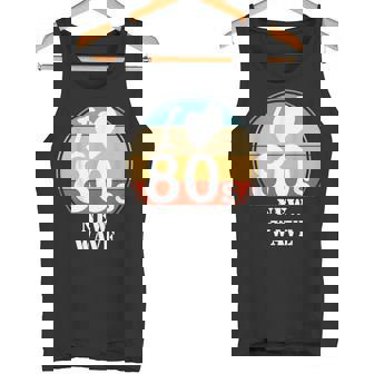 I Love 80s New Wave Music Retro Vintage Sunset Tank Top | Mazezy