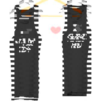 I Love Glitch Hop I Heart Glitch Hop Tank Top | Mazezy