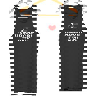 I Love Hardcore Punk I Heart Hardcore Punk Tank Top | Mazezy