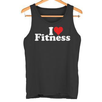 I Love Heart Fitness Ejerciciador De Entrenamiento In Mangas Camiseta sin mangas - Regaloses