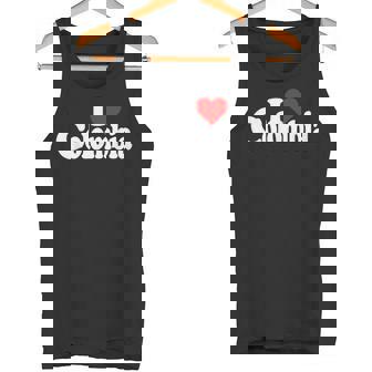 I Love Heart コロンビア 南アメリカ ボゴタ コロンビア文化 タンクトップ - Kawaiitshirt