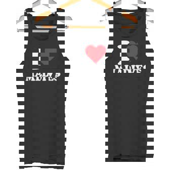 I Love Maldivas Corazón Regalo Maldivas Maldivas Camiseta sin mangas - Regaloses