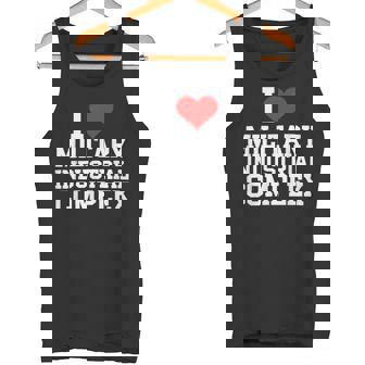 I Love Military Industrial Complex Tank Top | Mazezy