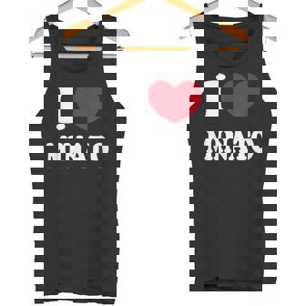 I Love Minato ミナトが大好きです タンクトップ - Kawaiitshirt