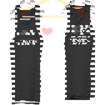 I Love My Tights タイツが大好き タンクトップ - Kawaiitshirt