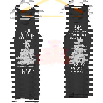 Love Pig シャツ レディース 豚 ギフト 豚 メンズ キュート 豚 タンクトップ - Kawaiitshirt