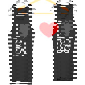 I Love ハート Bj タンクトップ - Kawaiitshirt