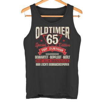 Lustig Oldtimer 65 Jahre Geburtstag Birthday Tank Top - Geschenkecke