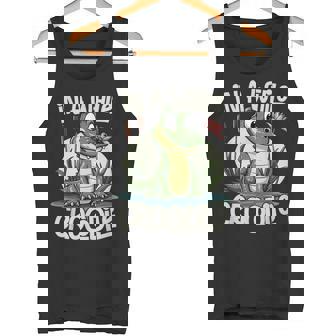 Lustige Alligator Liebhaber Krokodil Gator Cartoon Kinder Tank Top - Seseable