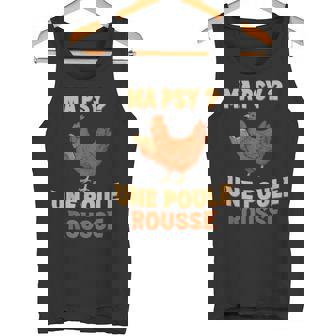 Ma Psy Une Poule Rousse Cadeau Humour Jardinage Fermier Débardeur e - Cadeauxyz