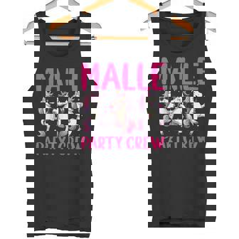 Malle Party Crew Gruppen Motiv Einhorn Party Urlaub Mallorca Tank Top - Geschenkecke