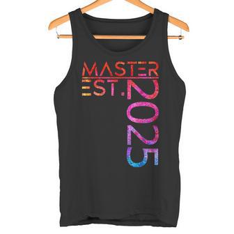 Master Est 2025 Abschluss Outfit Buntes Motiv Outfit Tank Top - Seseable