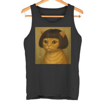 Mèmeiral De Coupe De Cheveux Cat Bob Débardeur e - Cadeauxyz