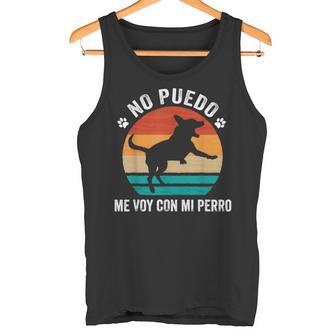 Meoy Con Mi Perro Dueño De Perro Divertido Perros Camiseta sin mangas - Regaloses