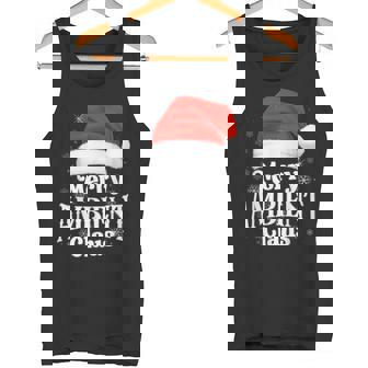 Merry Ambient Claus PJS Family Matching Christmas Tank Top | Mazezy