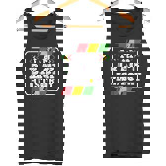 Mes De La Historia De Los Negros Febrero Negro Y Orgulloso Camiseta sin mangas - Regaloses