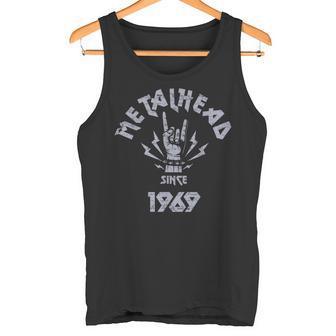 Metalhead Birthday 1969 Escucha El Metal Pesado Para Metalhead Camiseta sin mangas - Regaloses
