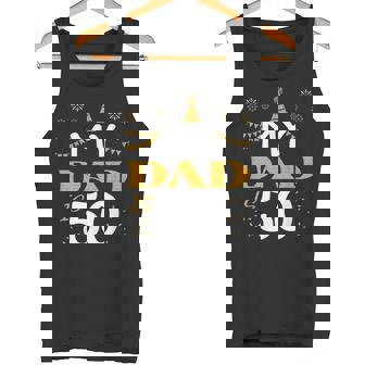 Mi Papá Tiene 50 Años 50 Cumpleaños 1975 50 Años Padre Papá Camiseta sin mangas - Regaloses