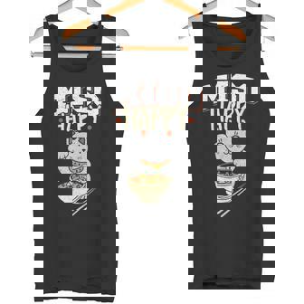 Miso Happy Pour Amoureux Des Aliments Et Des Chats Japonais Débardeur e - Cadeauxyz