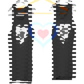 Mod Roundel Heart Raf スクーター ライフモッズ タンクトップ - Kawaiitshirt