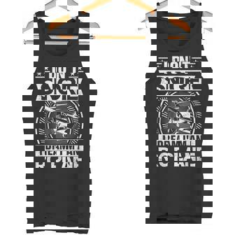 Model Plane Aircraft Don't Snore I Dream I'm An RC Plane Tank Top | Mazezy