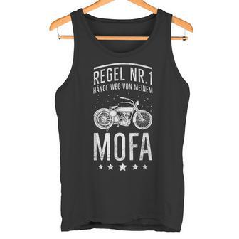 Mofa Fahren Moped Roller Lustiges Mofafahrerpruch Tank Top - Geschenkecke