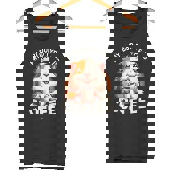 Mon Groupeanguin Est Un Cochon D'inde Mignon Amateur De Café Débardeur e - Cadeauxyz