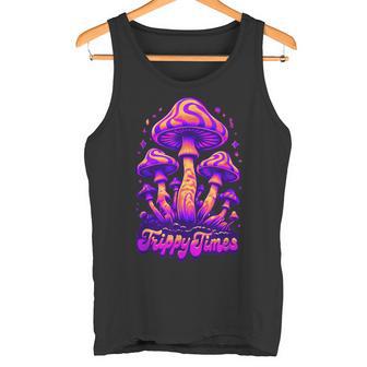 Motif Champignons Psychédéliques Trippy Times Débardeur e - Cadeauxyz