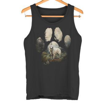 Motif Patte De Montagne Des Pyrénées Débardeur e - Cadeauxyz