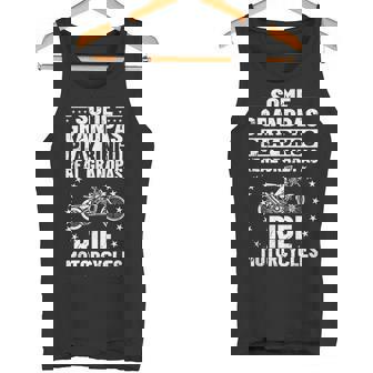 Motorcycle Grandpa Motorbike Rider Motorbiking Motor Biker Tank Top | Mazezy