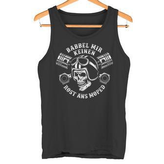 Motorrad Motorradfahrer Moped Biker Lustiges Motorrad Tank Top - Geschenkecke