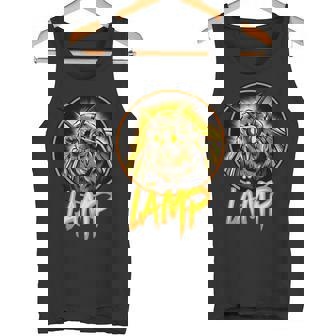 Motte Meme Lamps Lämp Lustiges Motten Moth Tank Top - Seseable