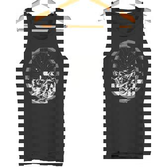 MTB Moutain Bike Bicycle Wheel Dowhill Biking Cyclist Tank Top | Mazezy