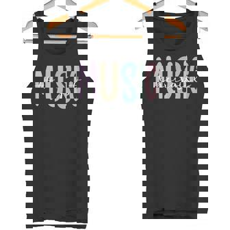Music Therapist Appreciation Music Therapy Tank Top | Mazezy