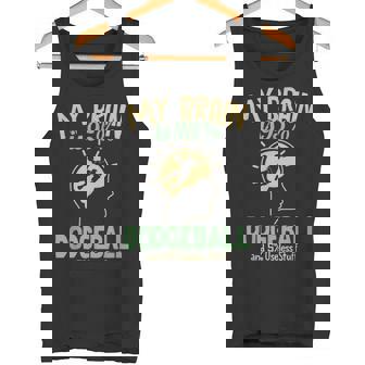 My Brain Is 95 ドッジボール プリズンボール チームゲーム ドッジボール タンクトップ - Kawaiitshirt