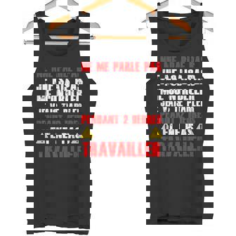 Ne Me Parle Pas Collègue Humour Travail Bureau Metier Cadeau Débardeur e - Cadeauxyz