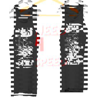Need 4 Speed Racing 4th Birthday Party Quad 4 Wheeler ATV Tank Top | Mazezy