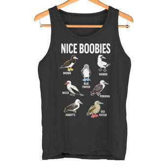 Nice Boobies Pun Blague Pour Adulte Amusant Oiseaux Observateur D'oiseaux Débardeur e - Cadeauxyz