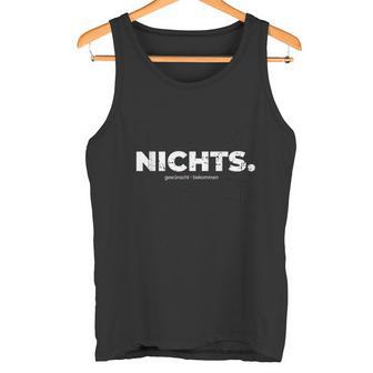 Nichts Geschenk I Wirchenken Uns Nichts Geschenk Lustig Tank Top - Geschenkecke
