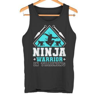 Ninja In Training Warriortyle Ninja Warrior Geschenk Tank Top - Geschenkecke