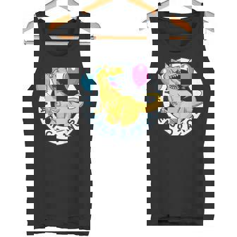 Niños Niños 2 Cumpleaños Dinosaurio T Rex Ya Tengo 2 Años Camiseta sin mangas - Regaloses