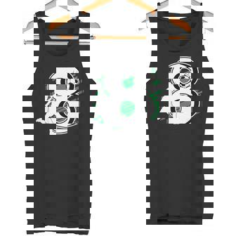 Niños 8Vo Cumpleaños Niño 8 Años Cumpleaños De Fútbol Camiseta sin mangas - Regaloses