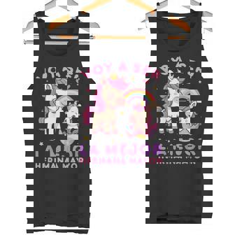 Niñosoy Aer La Mejor Hermana Mayor Anuncio Del Bebé Unicorn Camiseta sin mangas - Regaloses