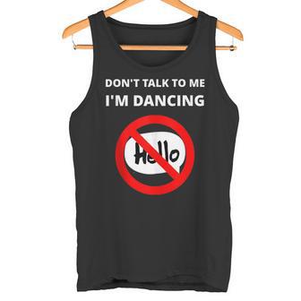 No Me Hables Estoy Bailando Divertido Rave In Mangas Camiseta sin mangas - Regaloses
