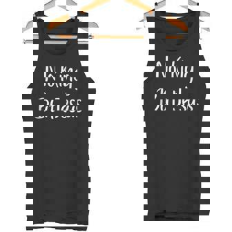 No King But Jesus Christianity Scripture Christ Gospel Tank Top | Mazezy