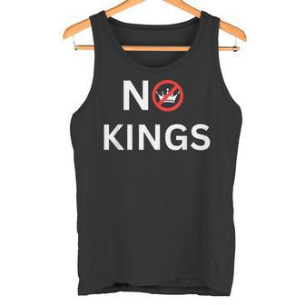 No Kings Protest No Kings Canotta - Novitaregali