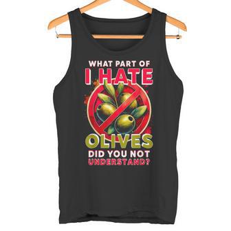 Olive Hater Camiseta sin mangas - Regaloses