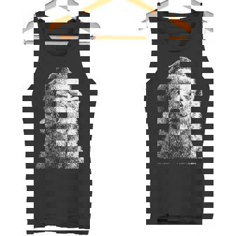 Ours Polaire Avec Bonnet De Père Noël Animal Marin D'hiver Débardeur e - Cadeauxyz